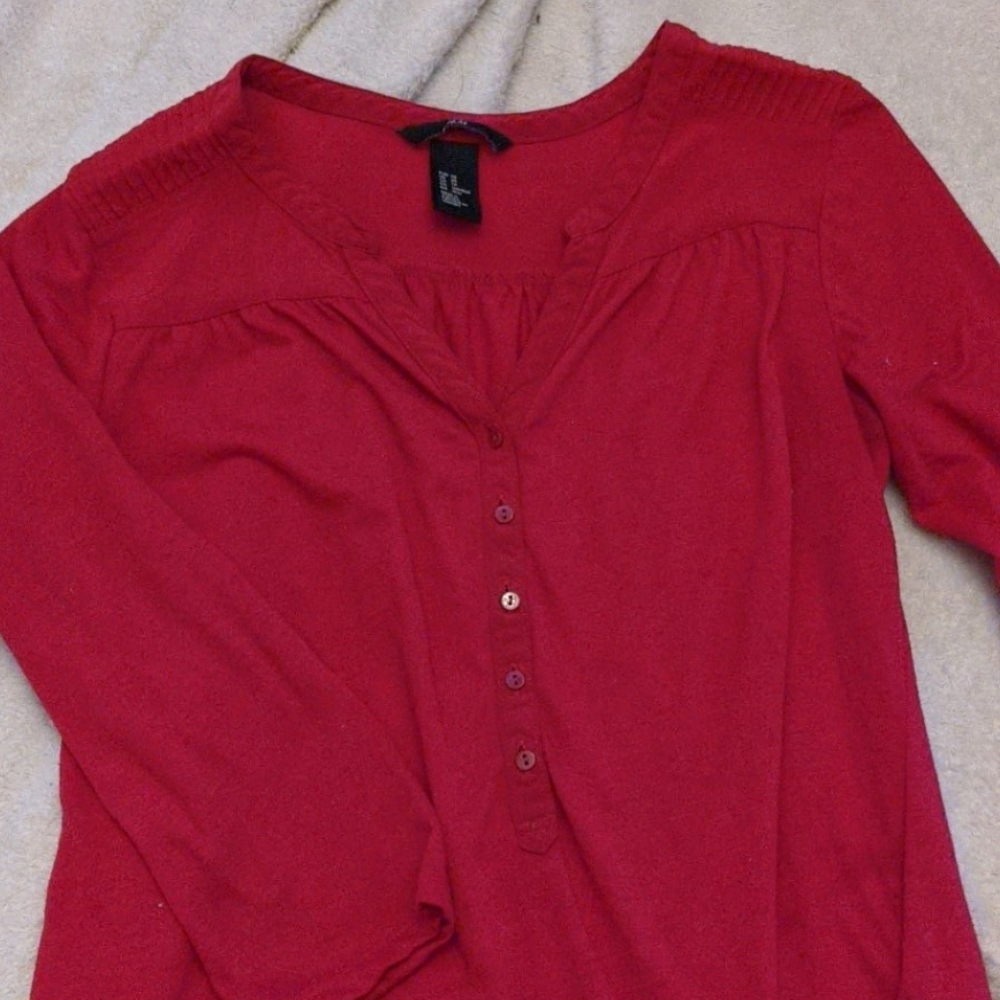 Button front shirt